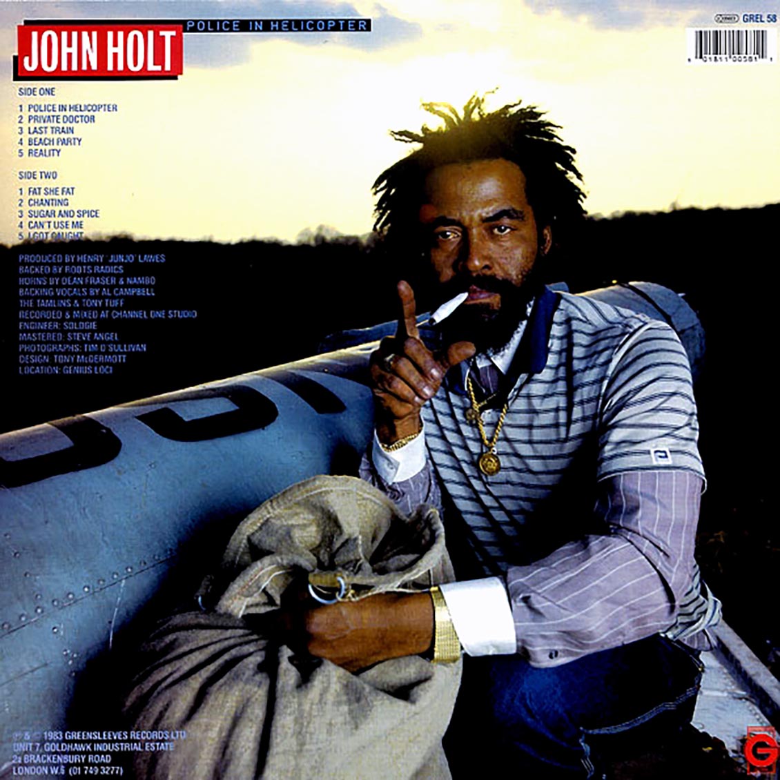 John Holt - Police In Helicopter