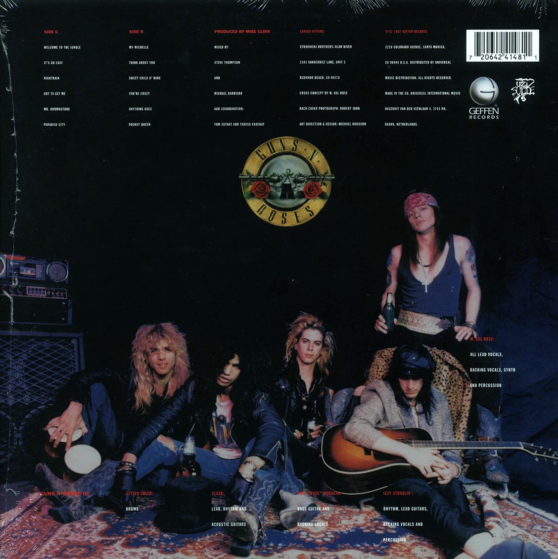 Guns N' Roses - Appetite For Destruction