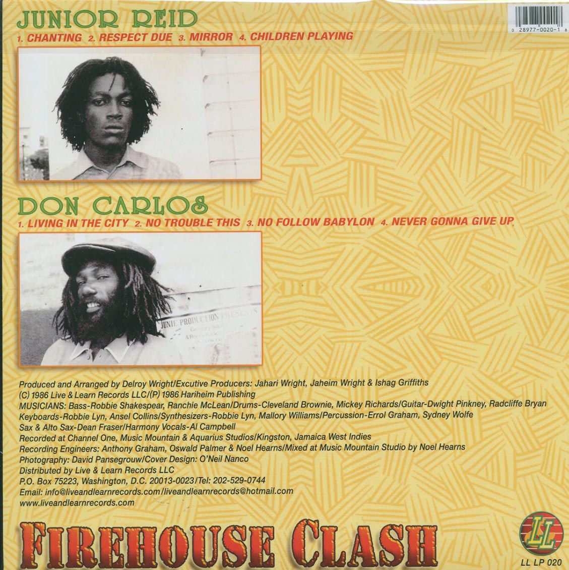 Jr. Reid, Don Carlos - Firehouse Clash