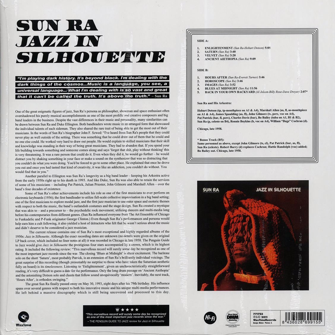 Sun Ra And His Arkestra - Jazz In Silhouette