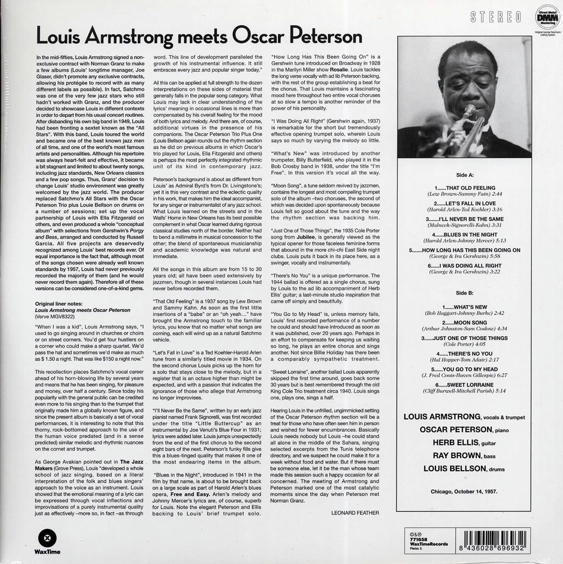 Louis Armstrong, Oscar Peterson - Louis Armstrong Meets Oscar Peterson