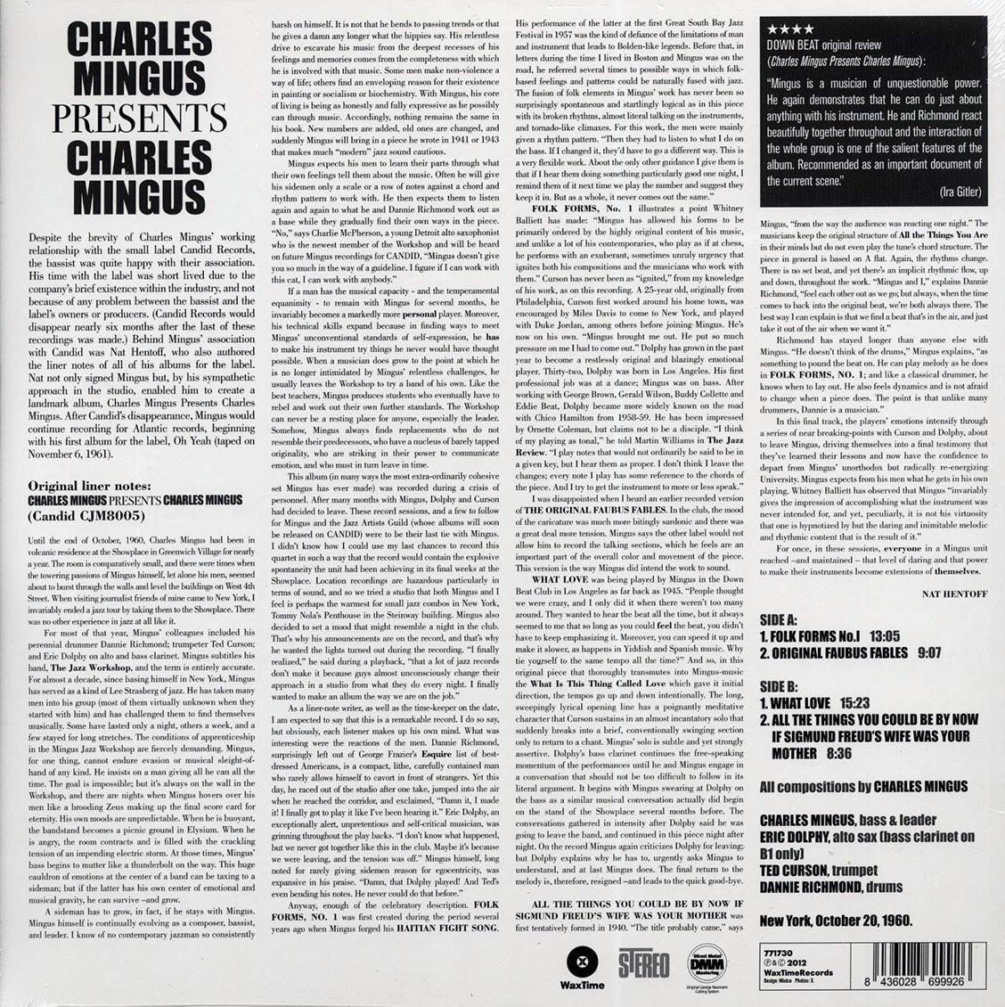 Charles Mingus - Charles Mingus Presents Charles Mingus