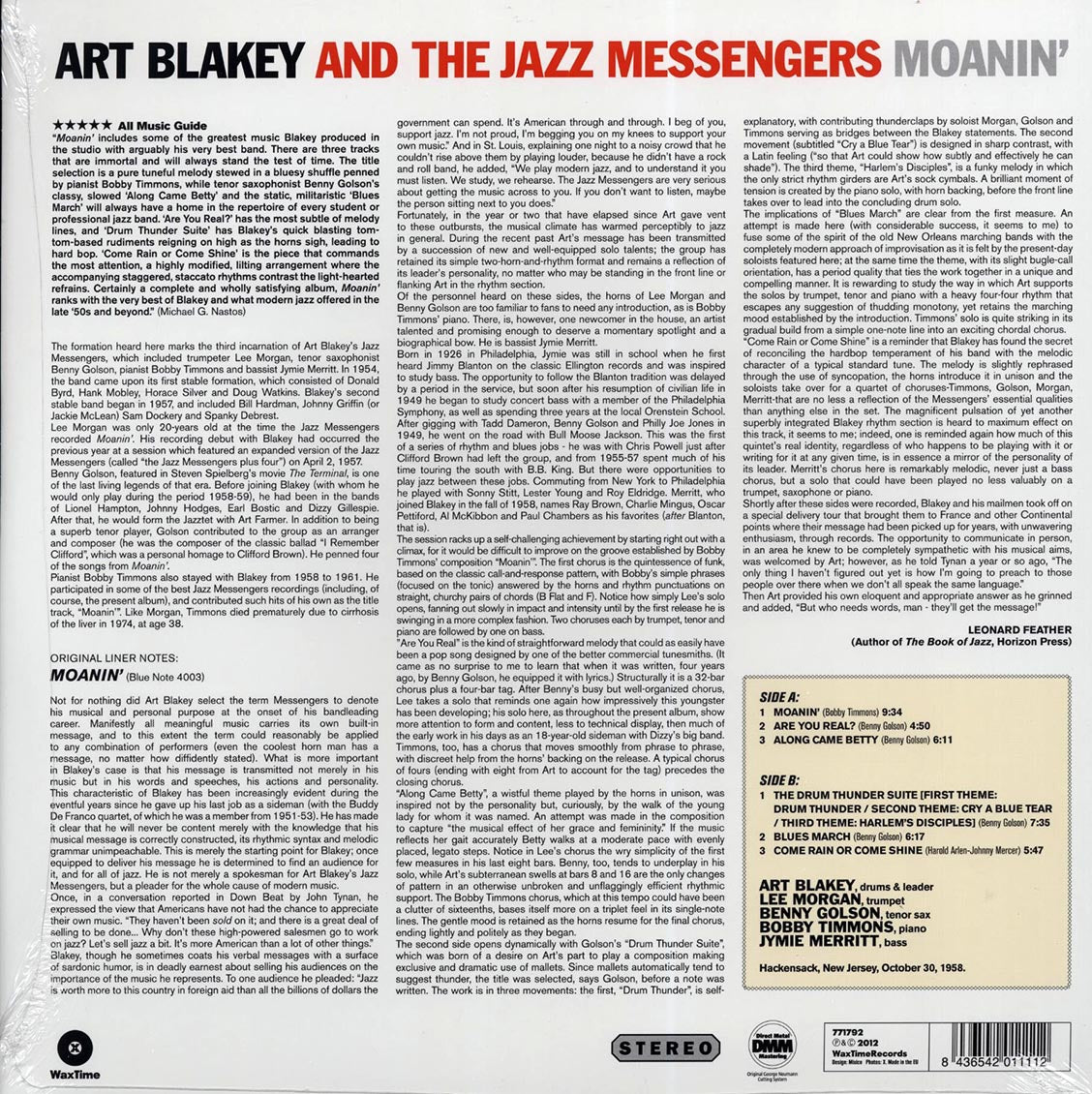 Art Blakey & The Jazz Messengers - Moanin'