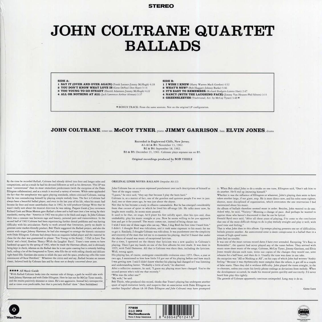 John Coltrane Quartet - Ballads