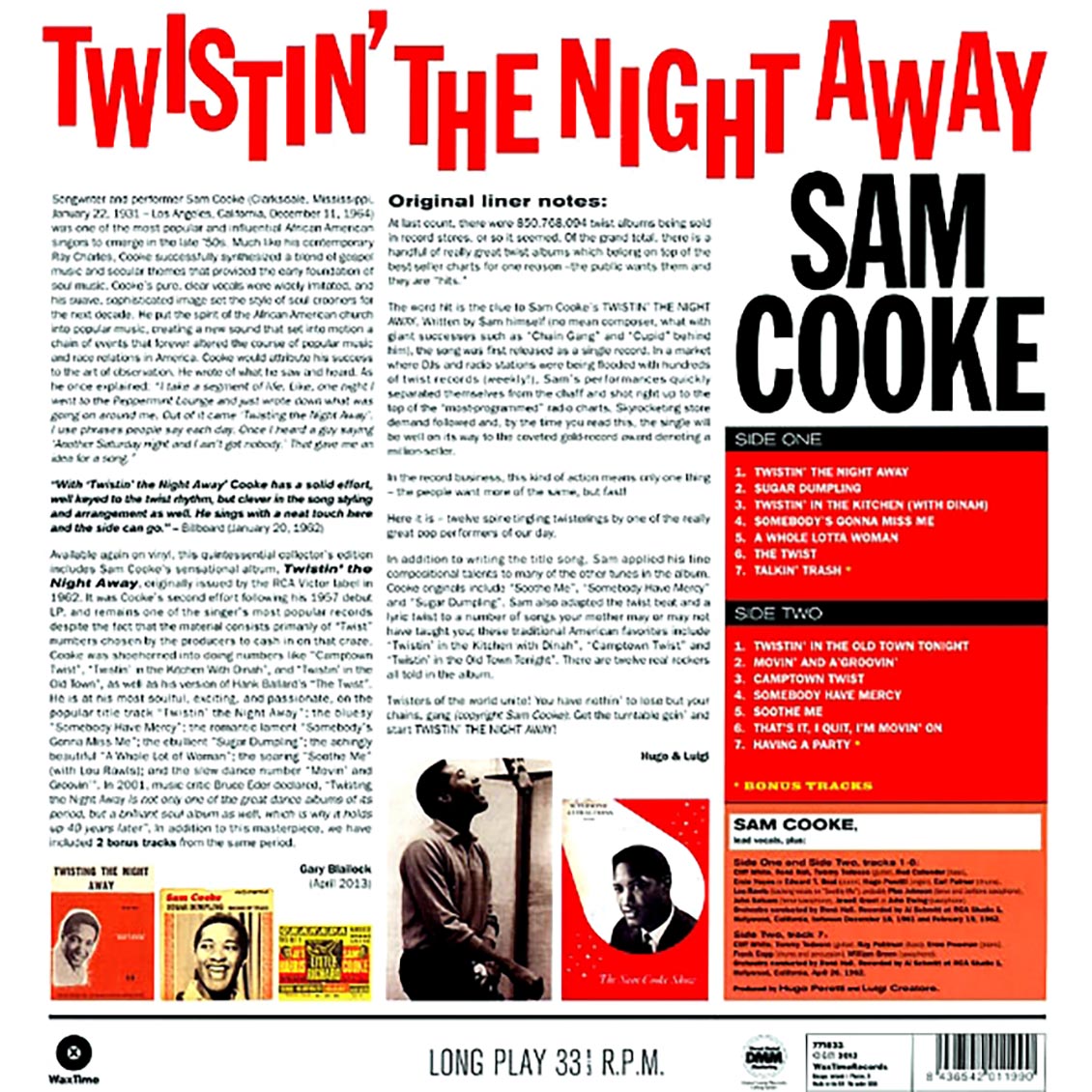 Sam Cooke - Twistin' The Night Away