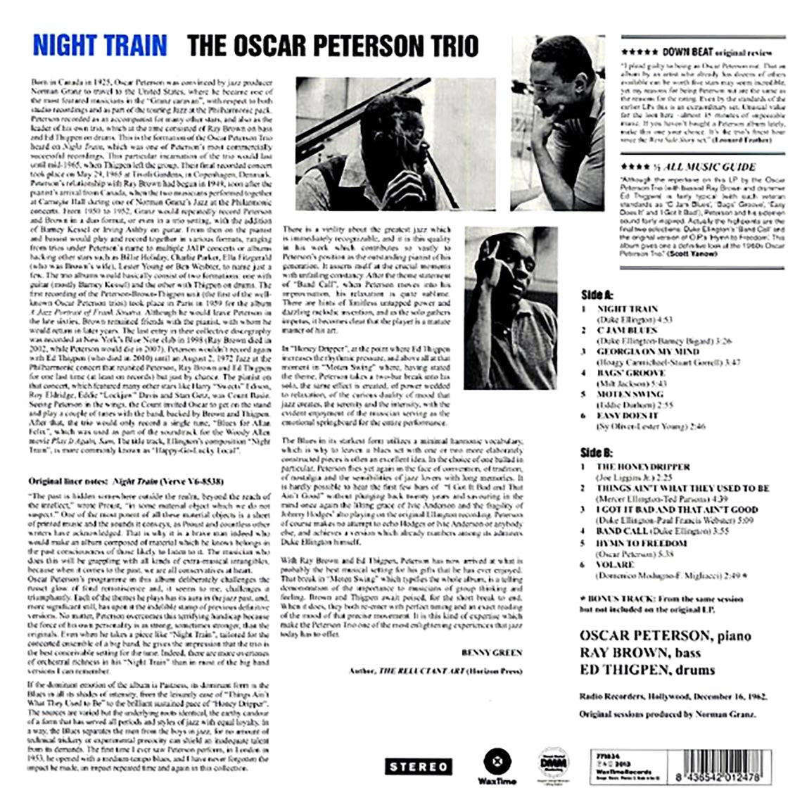 Oscar Peterson Trio - Night Train