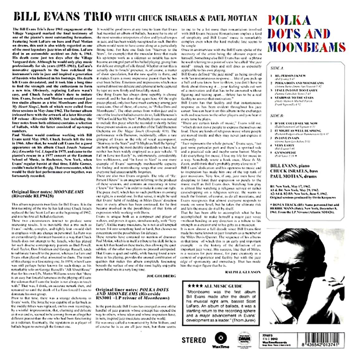 Bill Evans Trio - Polka Dots And Moonbeams
