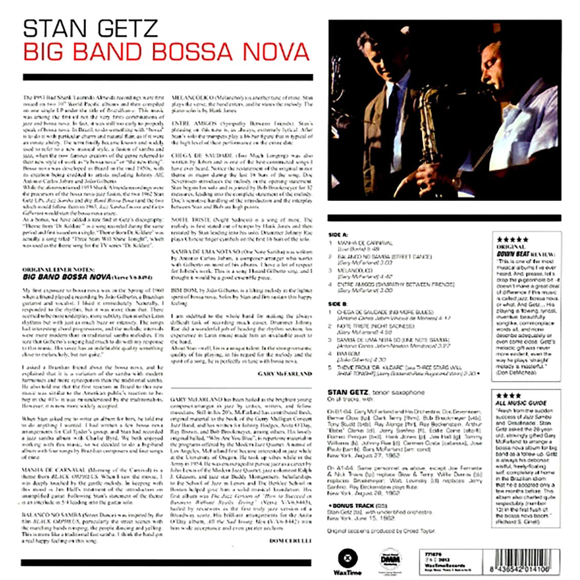 Stan Getz - Big Band Bossa Nova