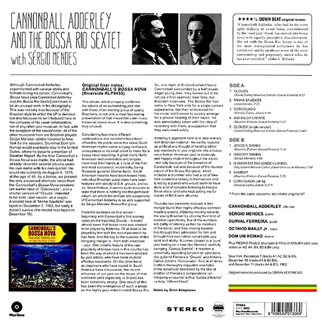 Cannonball Adderley - Cannonball Adderley & Bossa Rio Sextet With Sergio Mendes