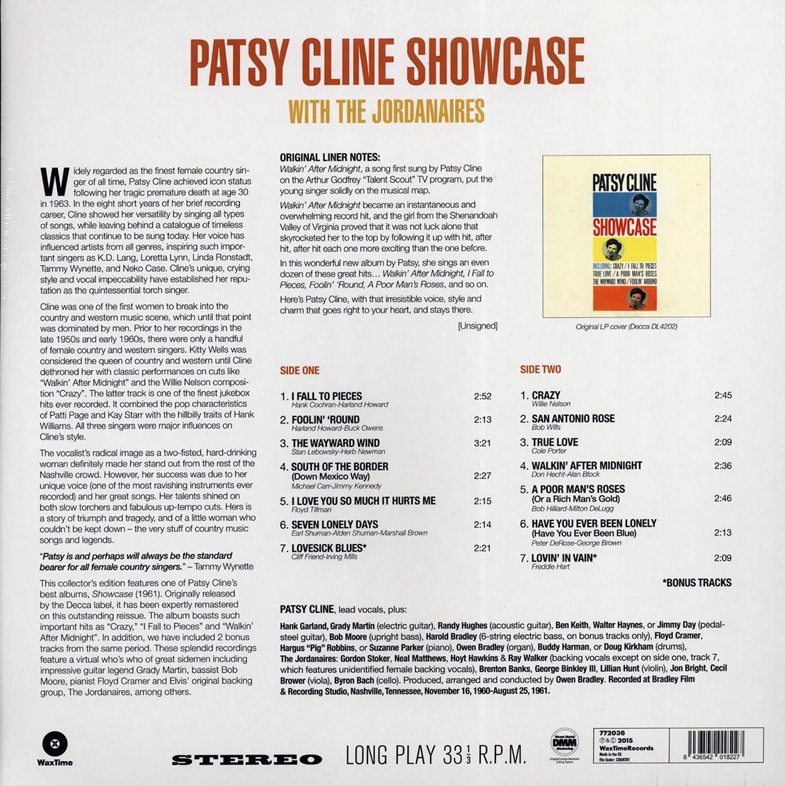 Patsy Cline - Showcase
