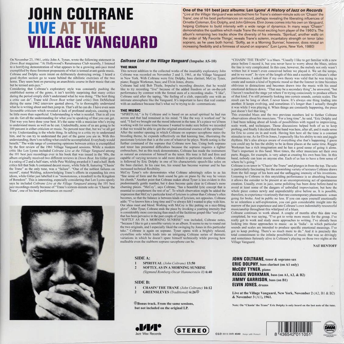 John Coltrane - Live At The Village Vanguard