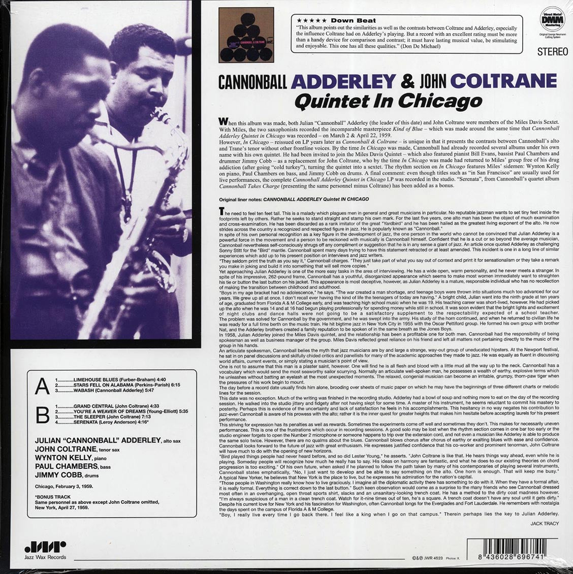 Cannonball Adderley & John Coltrane Quintet - In Chicago