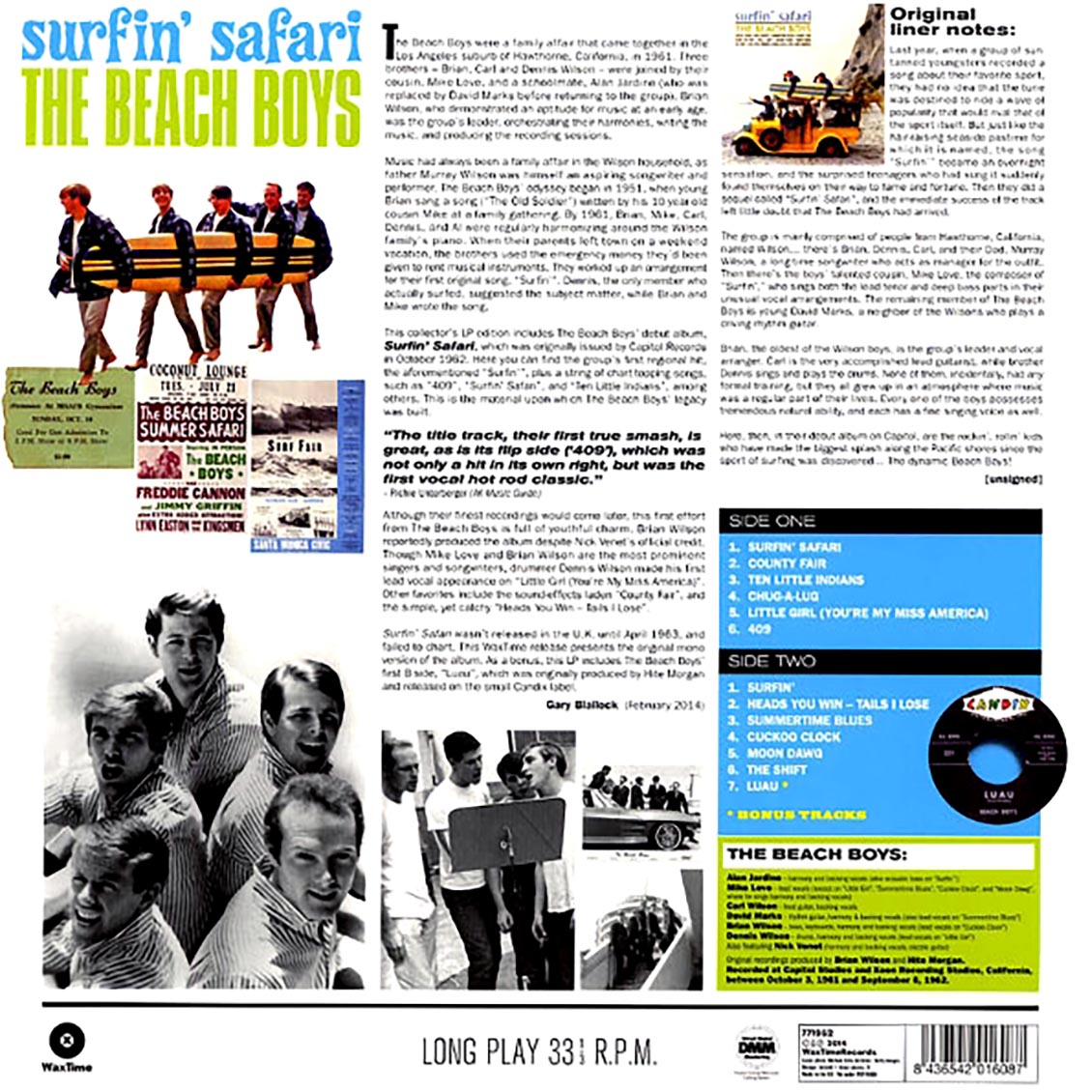 The Beach Boys - Surfin' Safari