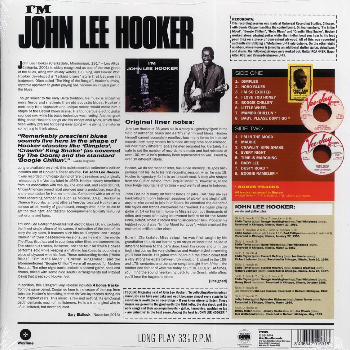 John Lee Hooker - I'm John Lee Hooker