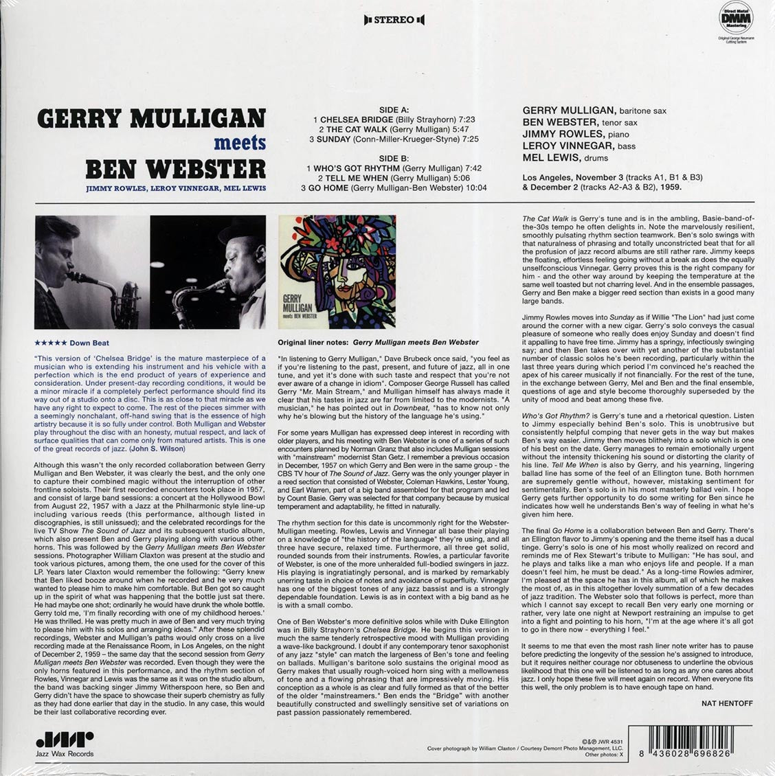 Gerry Mulligan, Ben Webster - Gerry Mulligan Meets Ben Webster