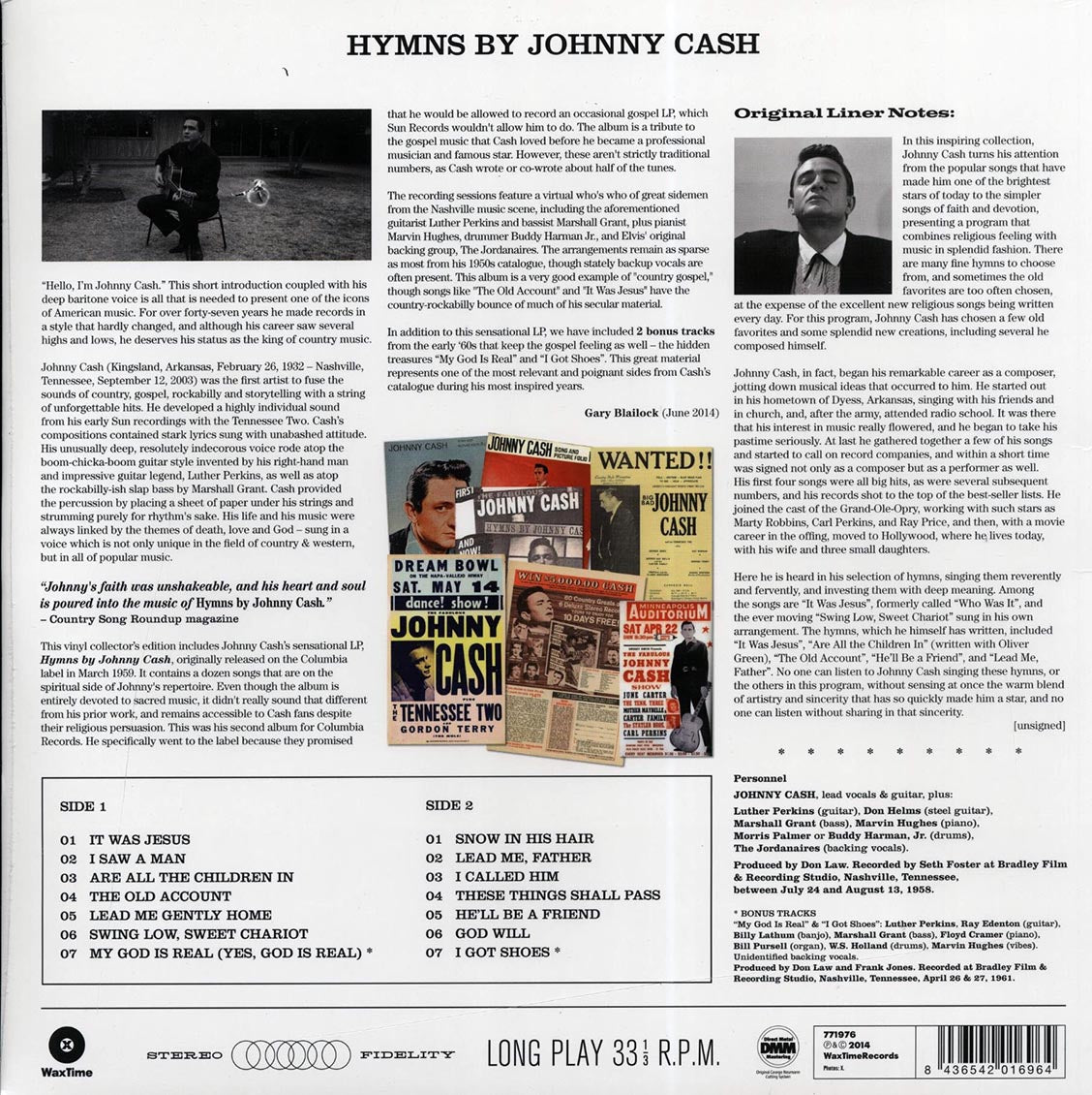 Johnny Cash - Hymns By Johnny Cash