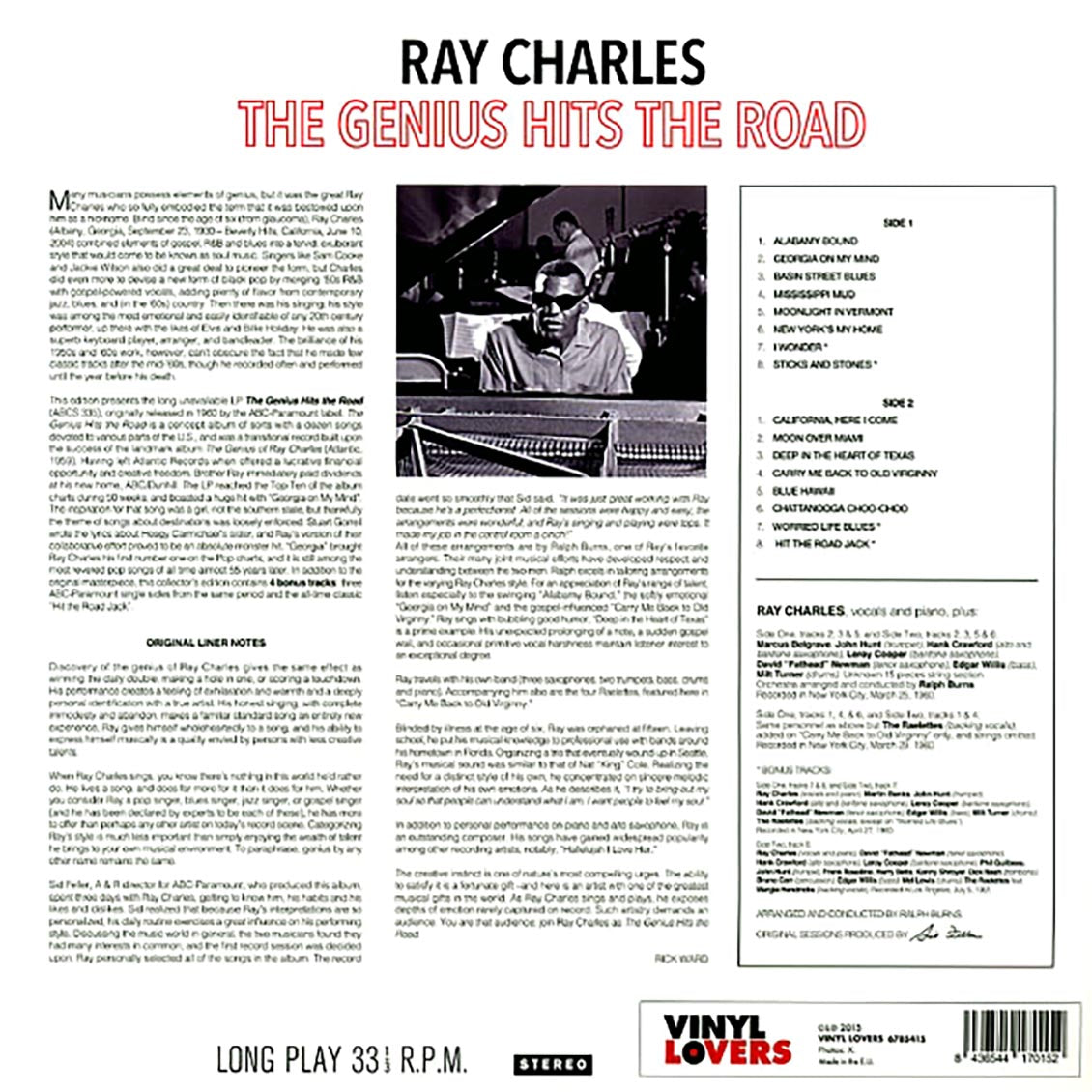 Ray Charles - The Genius Hits The Road