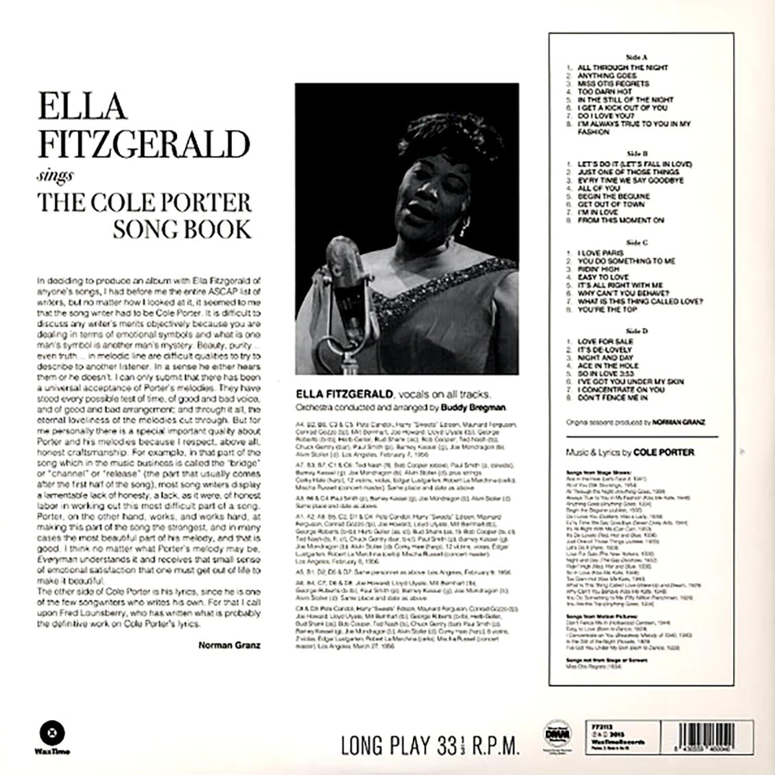 Ella Fitzgerald - Sings The Cole Porter Song Book