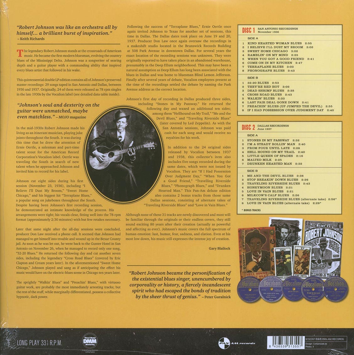 Robert Johnson - The Complete Master Takes: Genius Of The Blues
