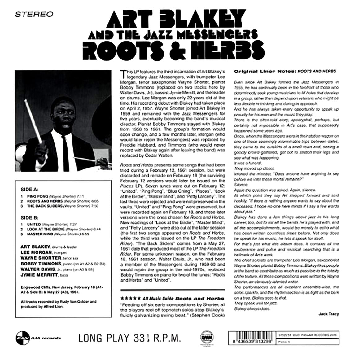 Art Blakey & The Jazz Messengers - Roots & Herbs