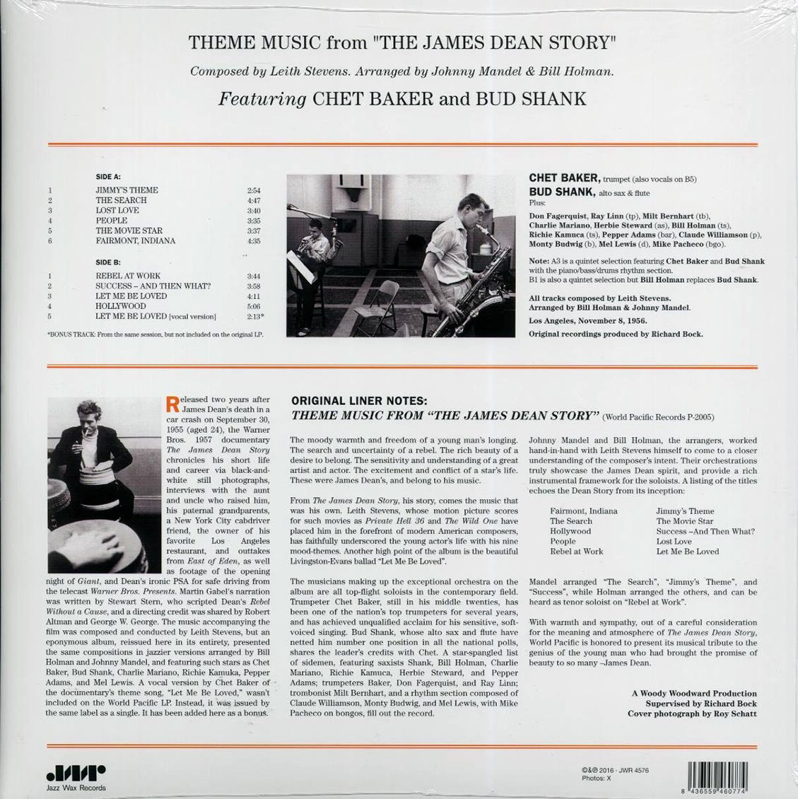 Chet Baker, Bud Shank - Theme Music From 'The James Dean Story'