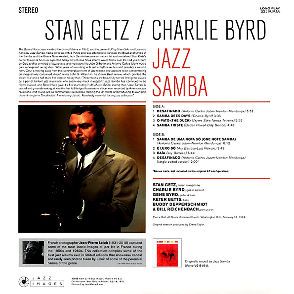 Stan Getz, Charlie Byrd - Jazz Samba
