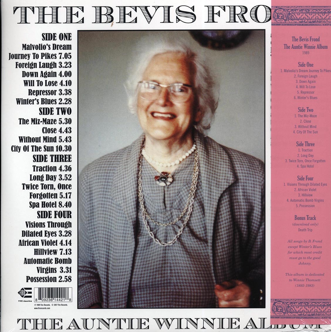 The Bevis Frond - The Auntie Winnie Album