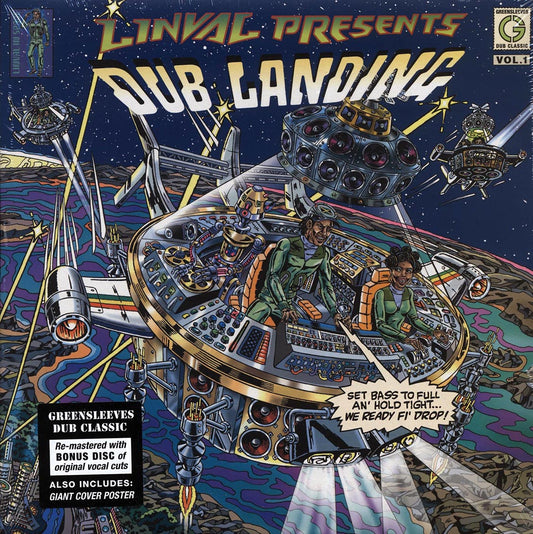 Scientist, The Roots Radics, Barrington Levy, Barry Brown, Jr. Reid, Etc. - Linval Presents Dub Landing + Bonus Vocals Album
