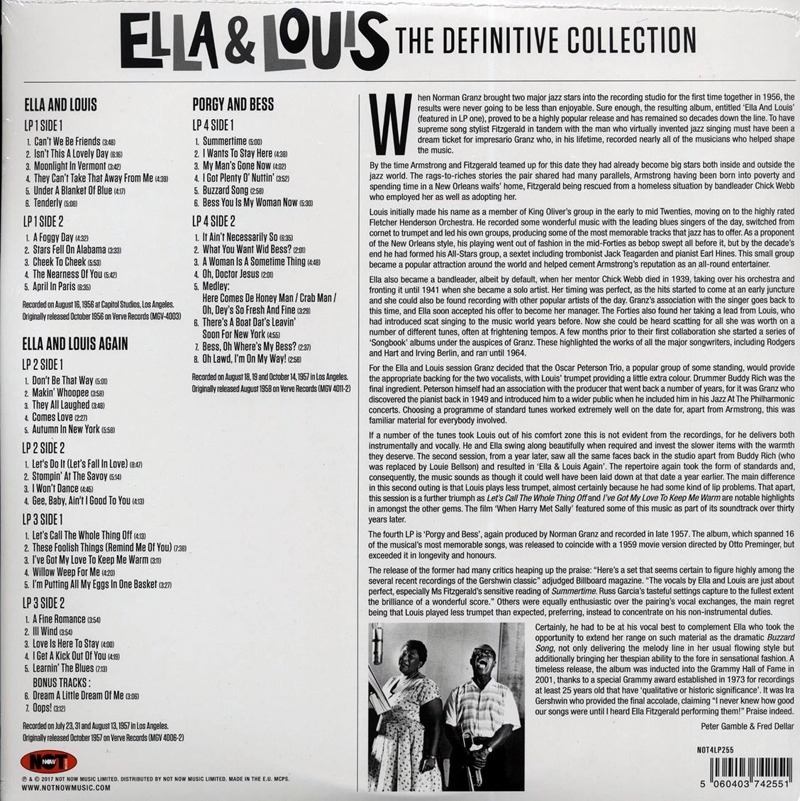 Ella Fitzgerald, Louis Armstrong - The Definitive Collection