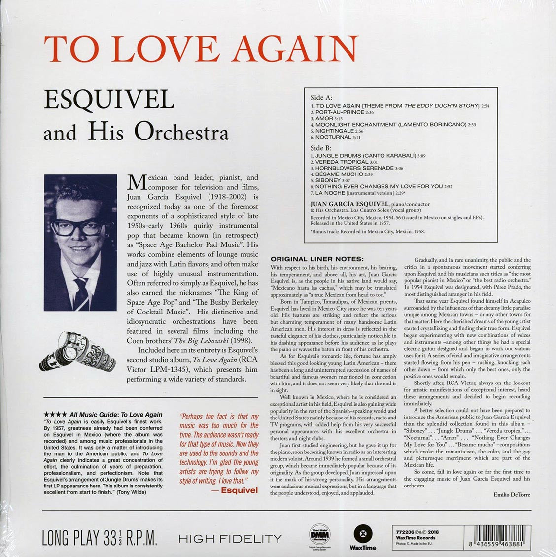 Esquivel & His Orchestra - To Love Again
