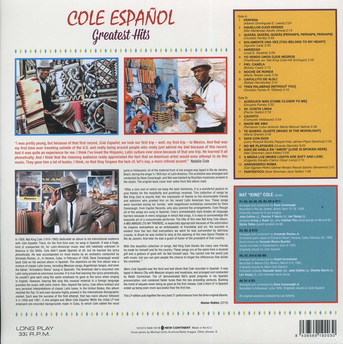 Nat King Cole - Cole Espanol: Greatest Hits
