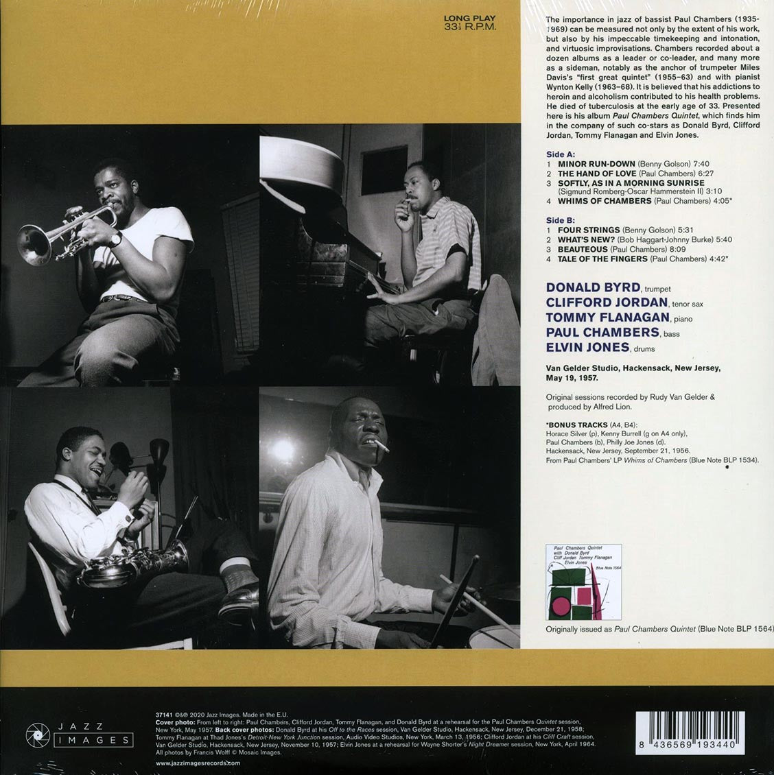 Paul Chambers Quintet - Paul Chambers Quintet