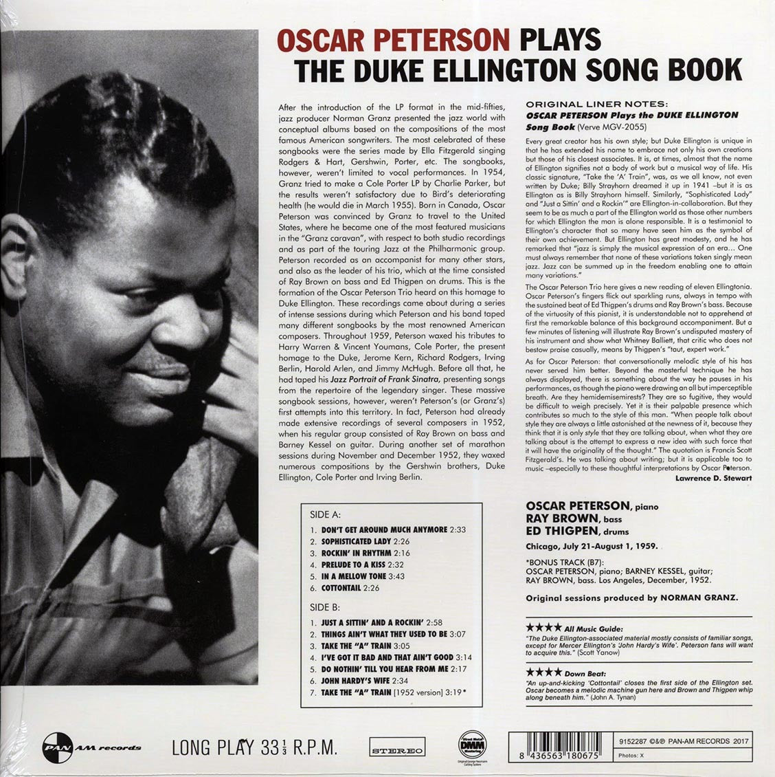 Oscar Peterson - Plays The Duke Ellington Song Book