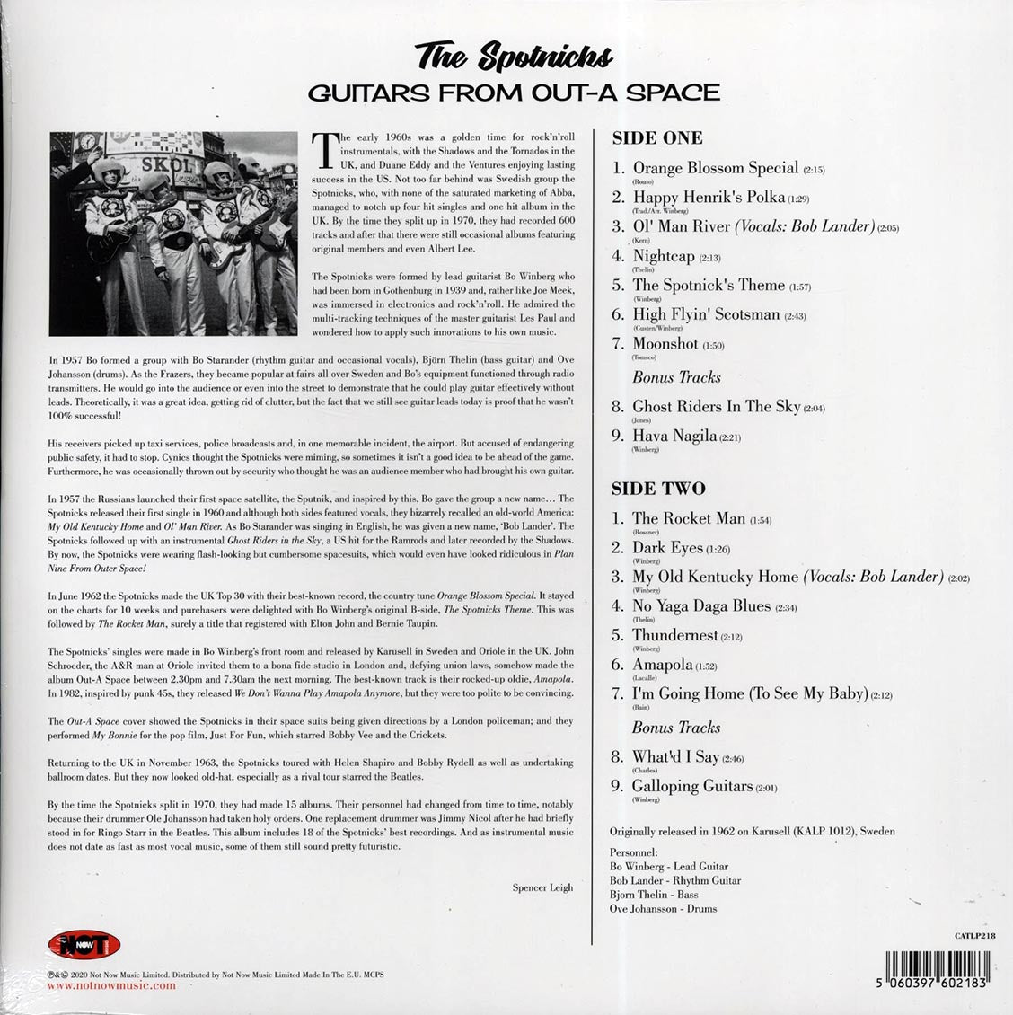 The Spotnicks - Guitars From Out-A Space