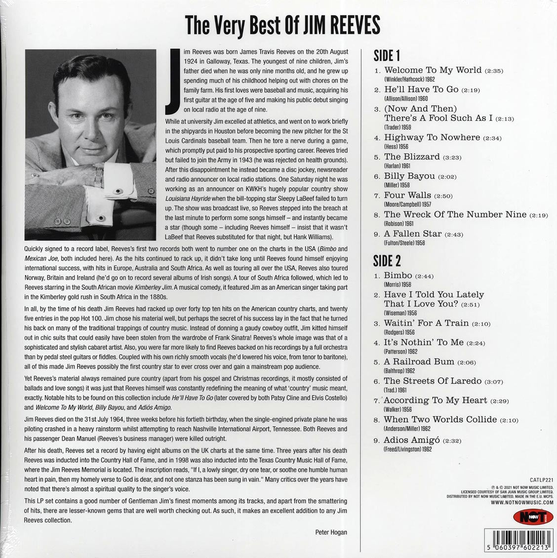 Jim Reeves - The Very Best Of Jim Reeves