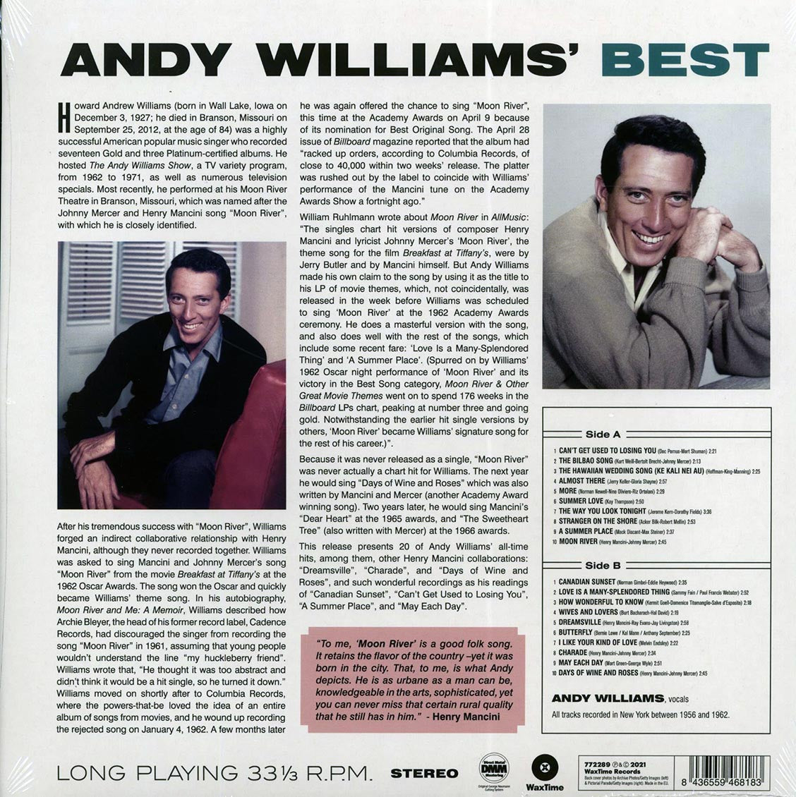 Andy Williams - Andy's Best