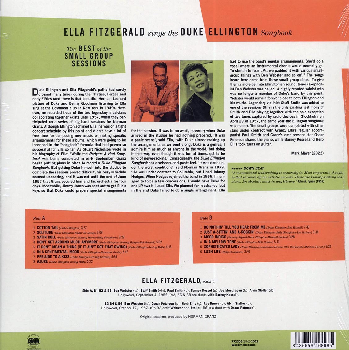 Ella Fitzgerald - Ella Fitzgerald Sings The Duke Ellington Songbook