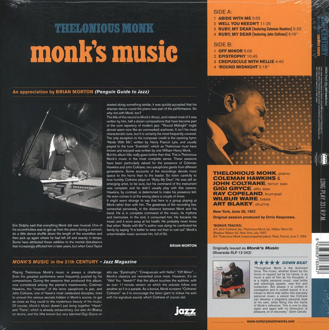 Thelonious Monk - Monk's Music