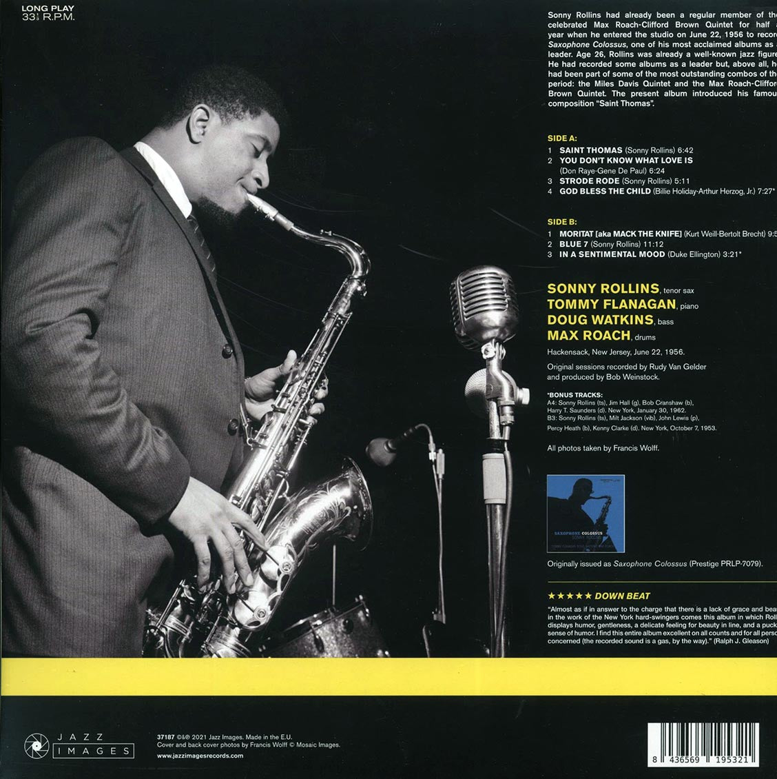 Sonny Rollins - Saxophone Colossus