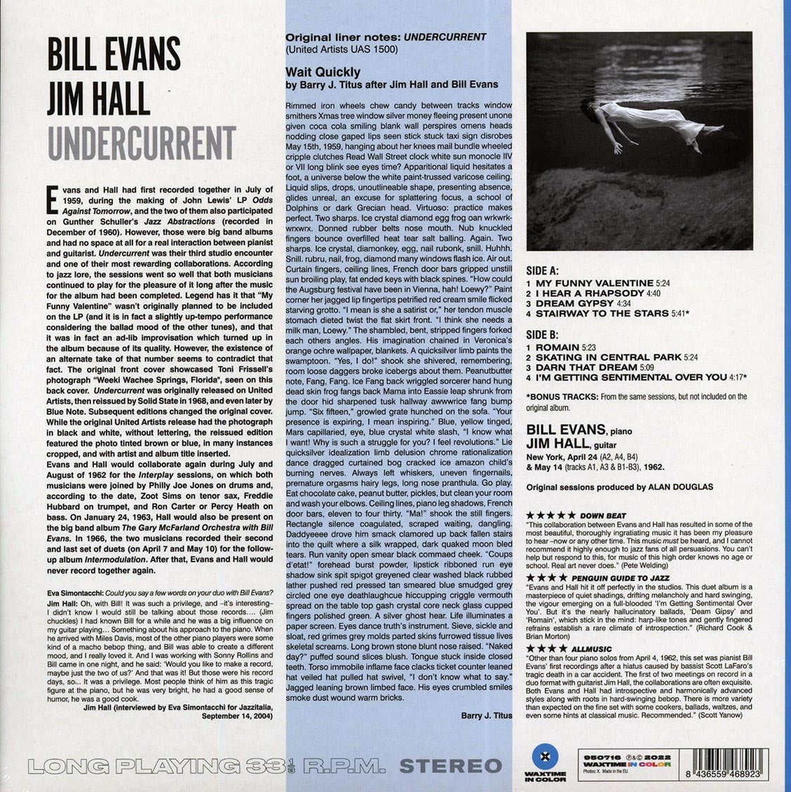 Bill Evans, Jim Hall - Undercurrent