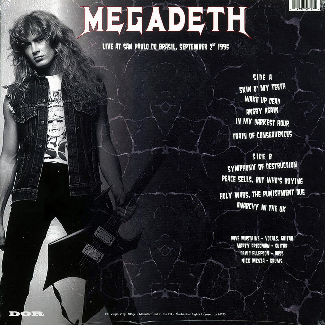 Megadeth - Live At Sao Paolo Do Brasil, September 2nd 1995