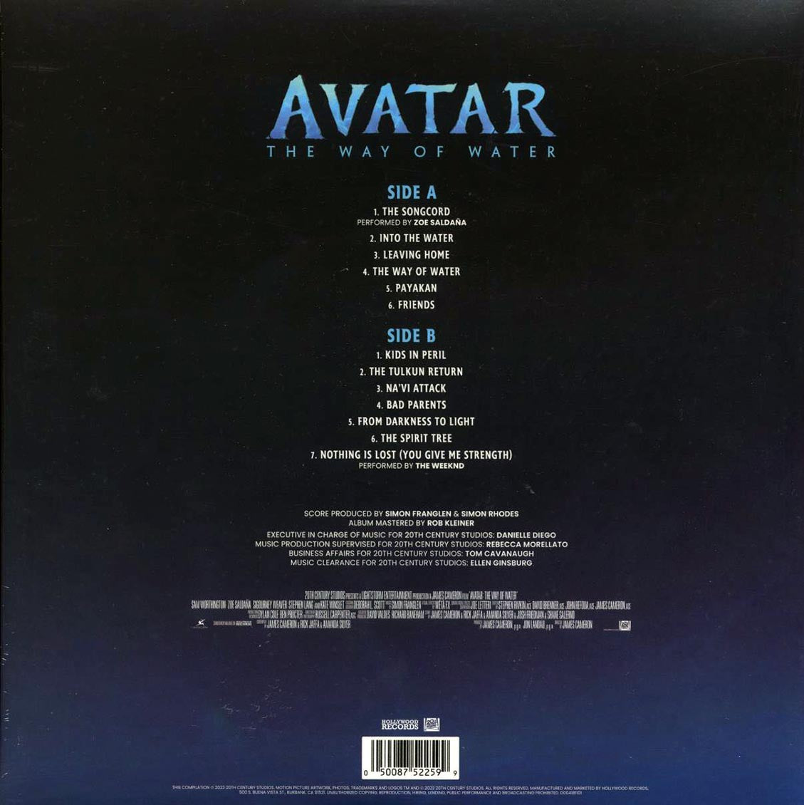 Simon Franglen - Avatar: The Way Of Water, Music From The Original Motion Picture