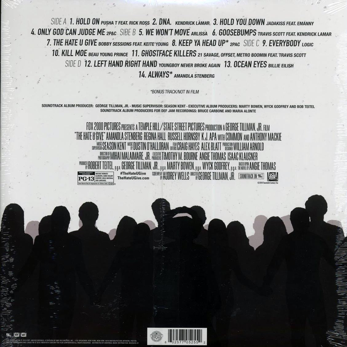 2Pac, Rick Ross, Kendrick Lamar, Logic, Offset, Etc. - The Hate You Give: Original Motion Picture Soundtrack
