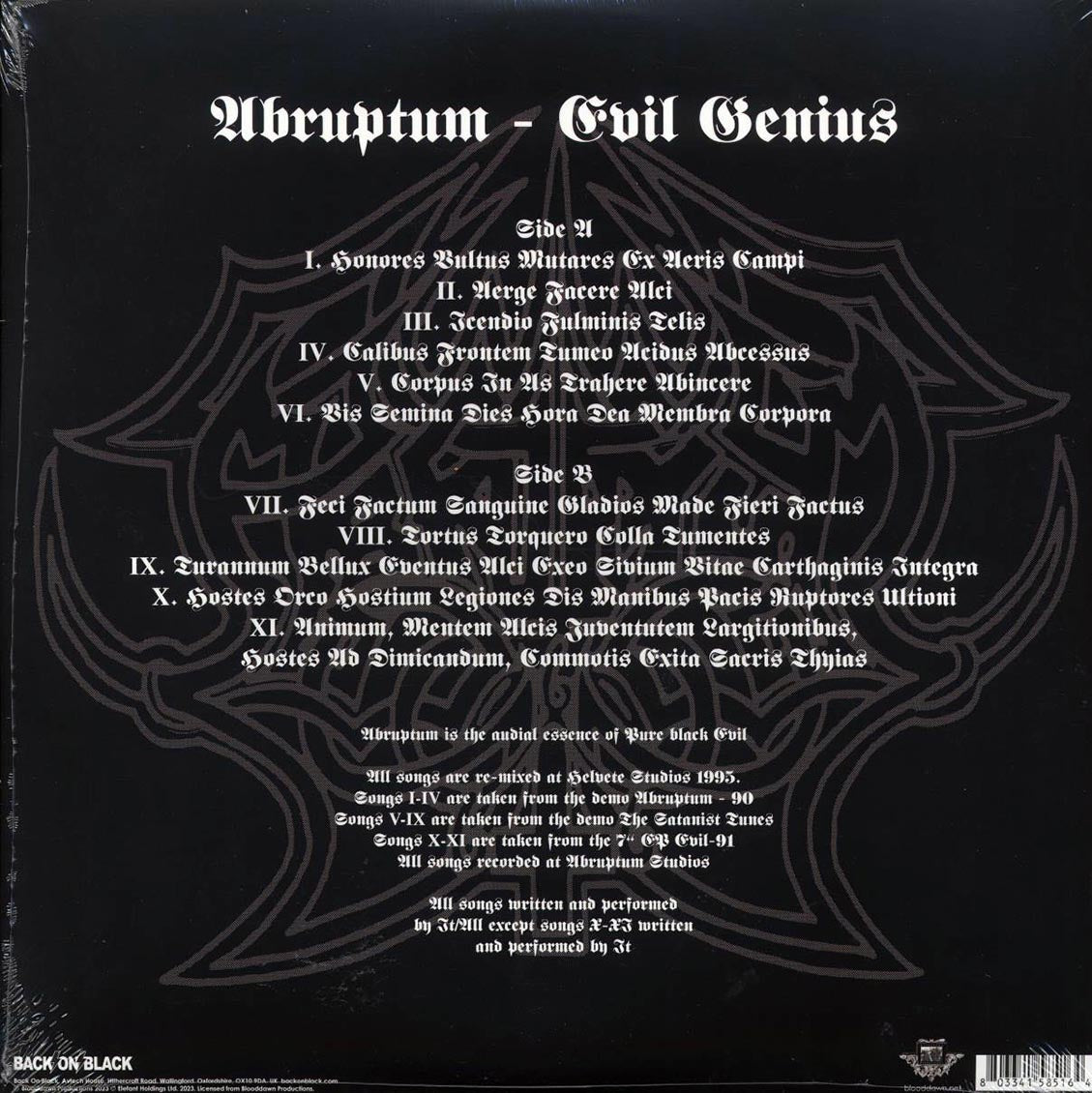 Abruptum - Evil Genius