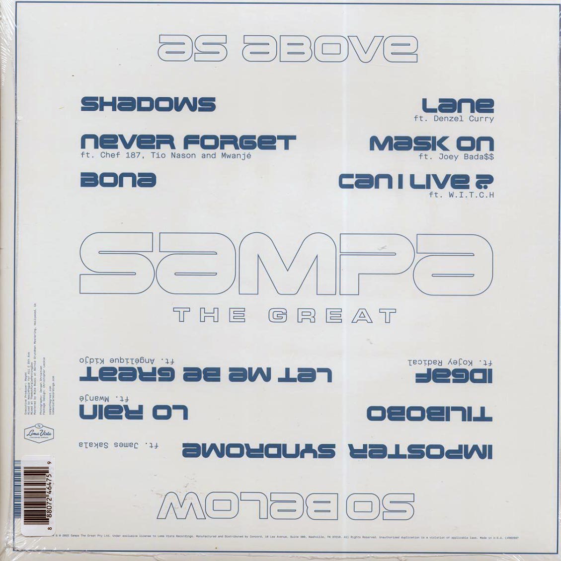 Sampa The Great - As Above So Below