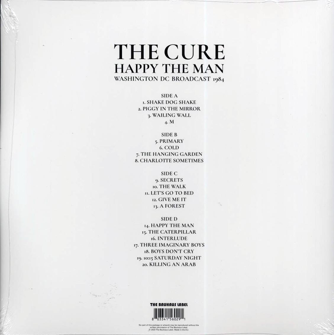 The Cure - Happy The Man: Washington DC Broadcast 1984