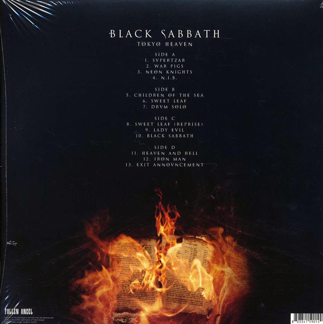 Black Sabbath - Tokyo Heaven: Nakano Sun Plaza Hall, Tokyo, Japan, Nov 18, 1980