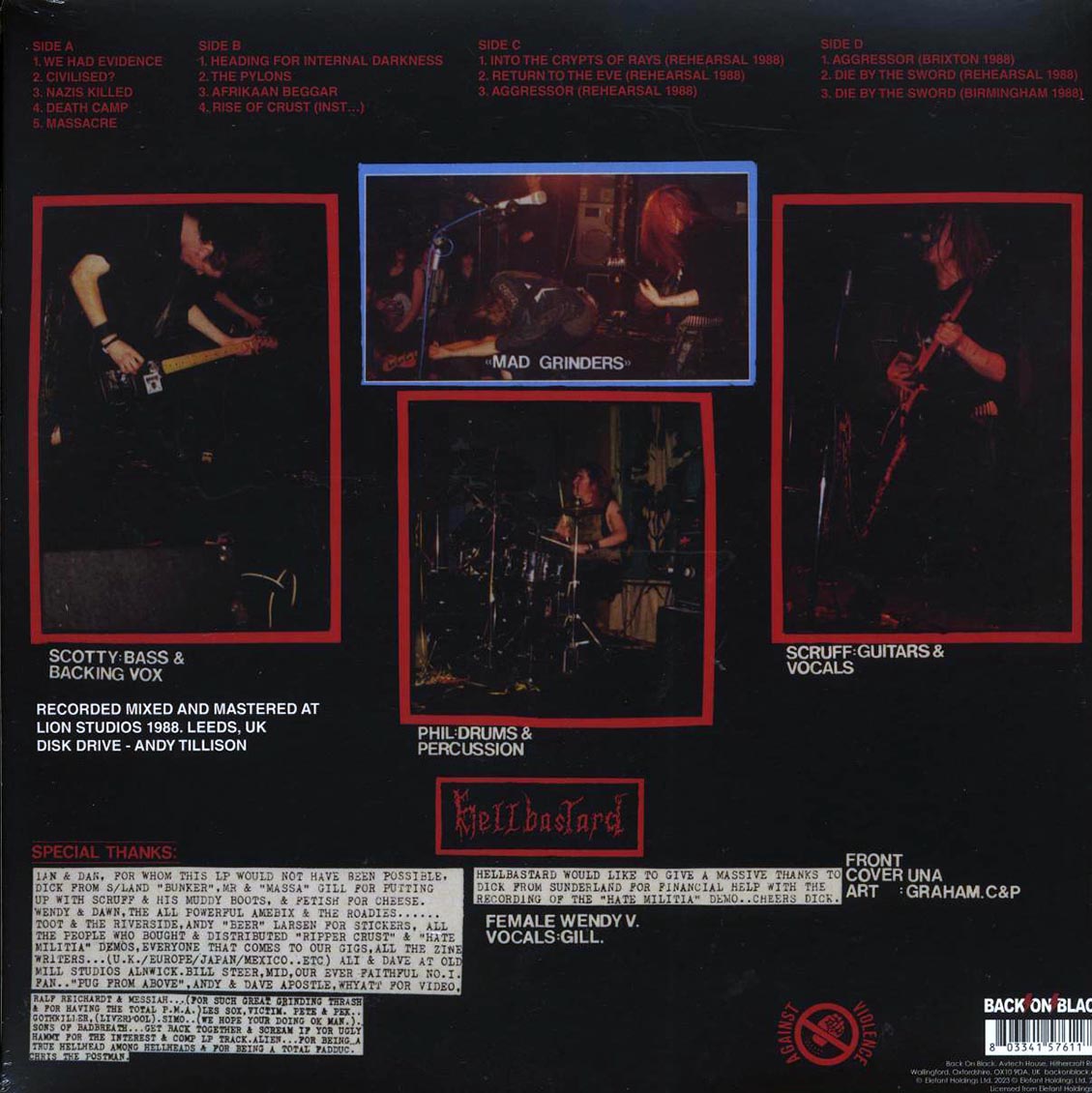 Hellbastard - Heading For Internal Darkness