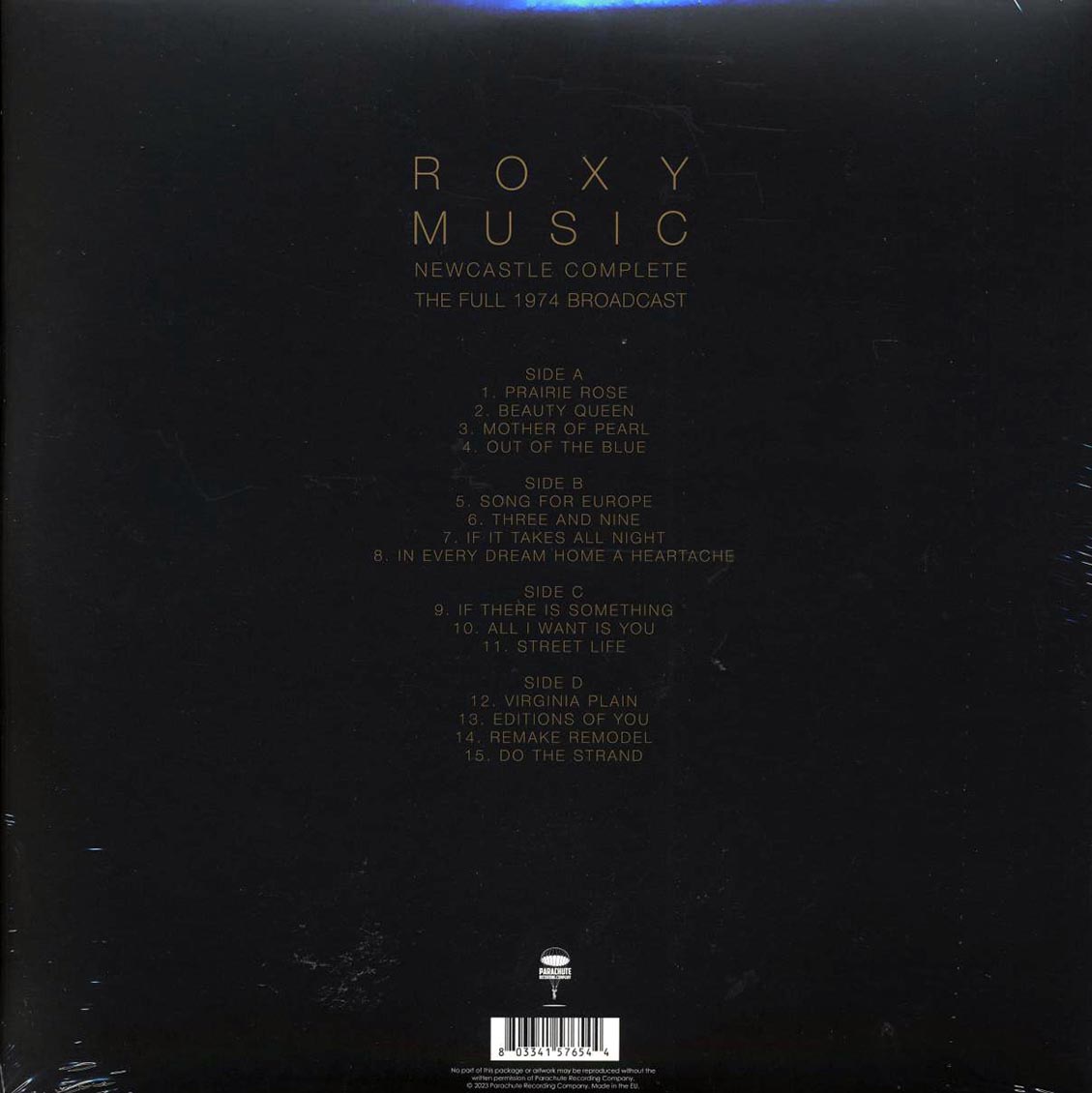Roxy Music - Newcastle Complete: The Full 1974 Broadcast
