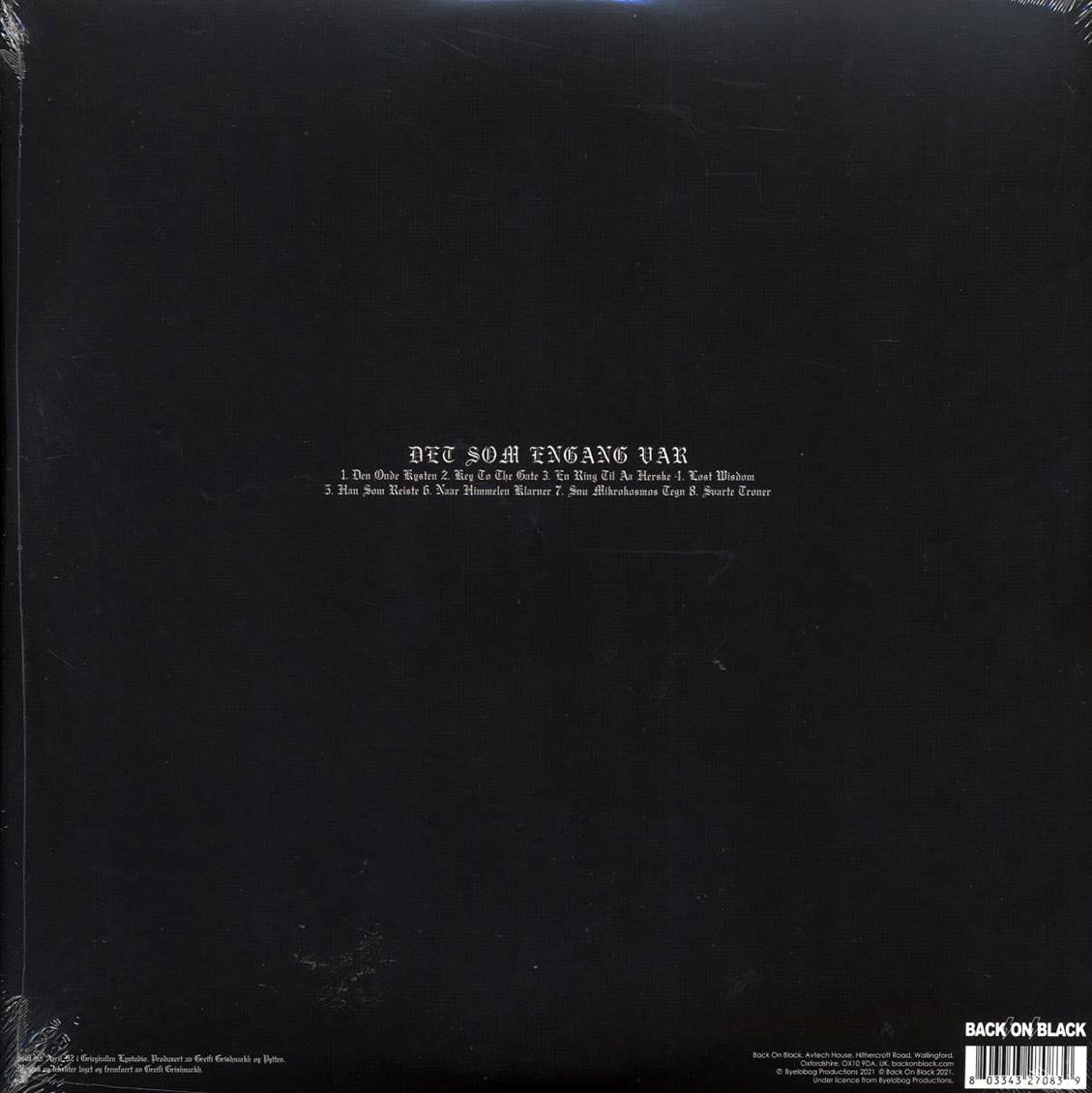 Burzum - Det Som Engang Var